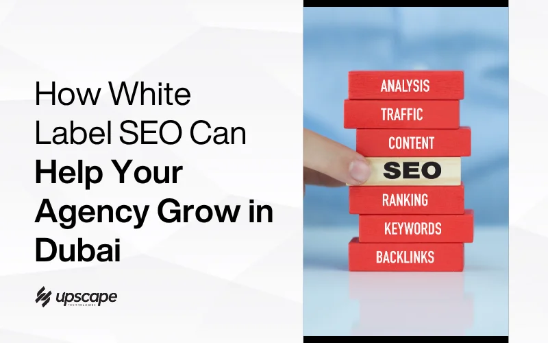 Visual guide on leveraging white label SEO for agency expansion in Dubai's digital landscape.